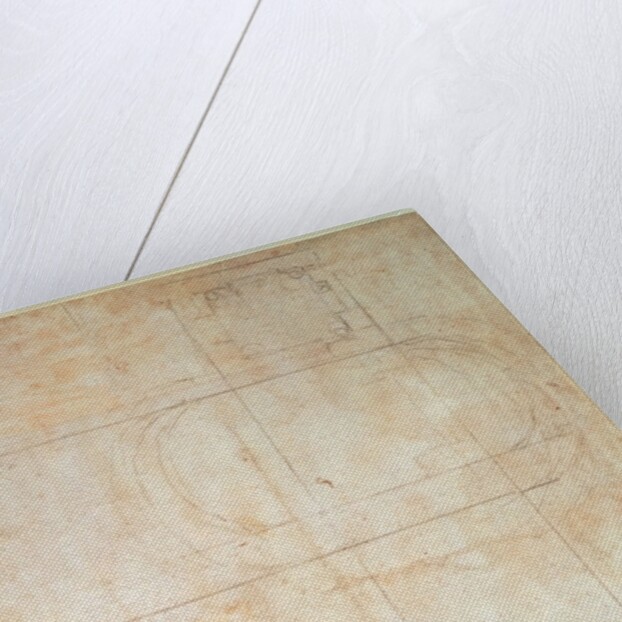 A ground plan of a Chapel, 1490-1564 by Michelangelo Buonarroti