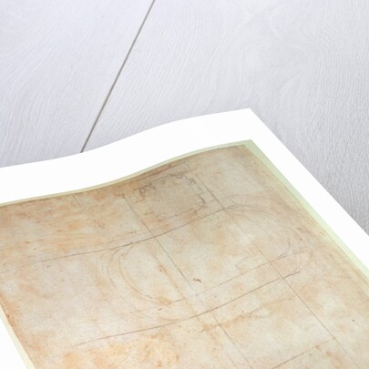 A ground plan of a Chapel, 1490-1564 by Michelangelo Buonarroti