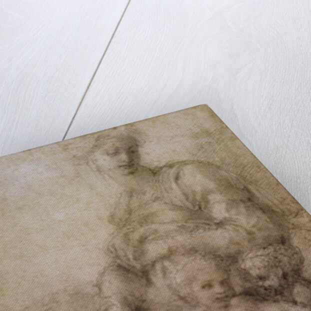 The Virgin and Child with the infant Baptist, c.1530 by Michelangelo Buonarroti