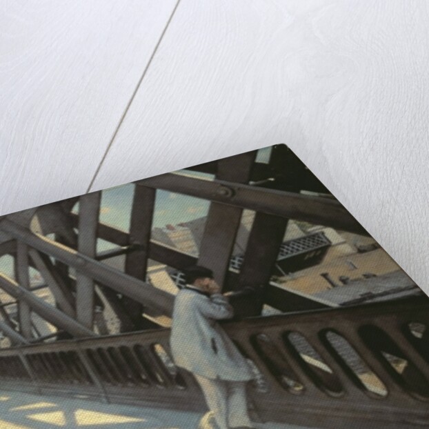 The Bridge of Europe, Paris 1876 by Gustave Caillebotte