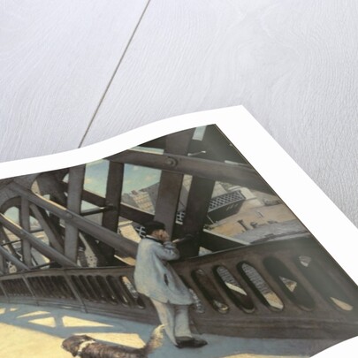 The Bridge of Europe, Paris 1876 by Gustave Caillebotte