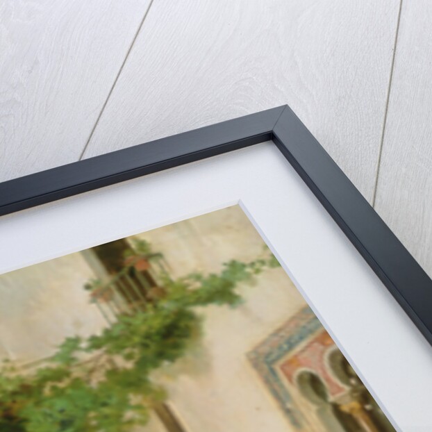 Gathering around the Spanish Dancer in Seville by Jose Ruiz Blasco