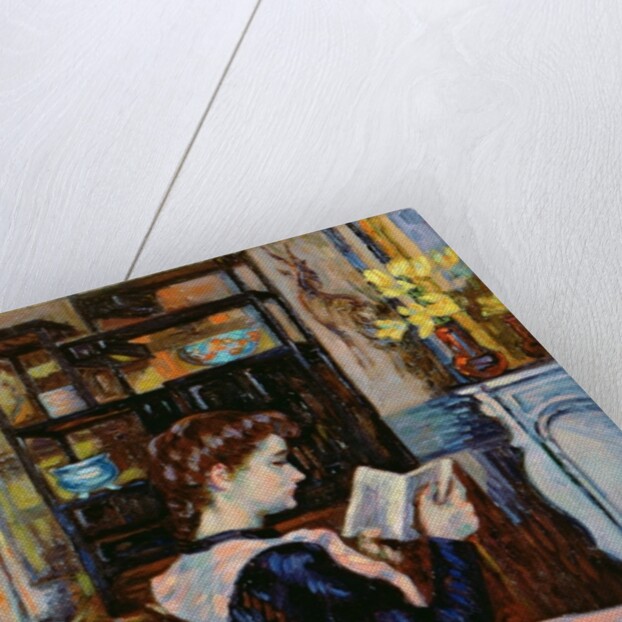 Mlle. Guillaumin reading, 1907 by Jean Baptiste Armand Guillaumin