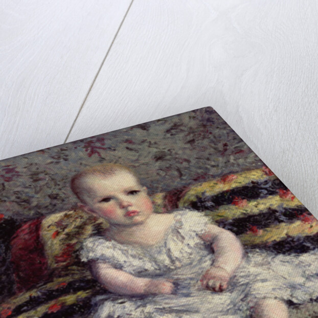 Child on a sofa, 1885 by Gustave Caillebotte