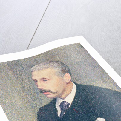 Portrait of Auguste Descamps, the painter's uncle by Theo van Rysselberghe