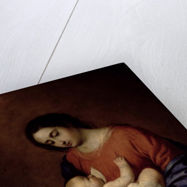 Virgin and Child, 1658 by Francisco de Zurbaran