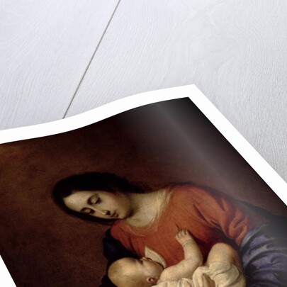 Virgin and Child, 1658 by Francisco de Zurbaran