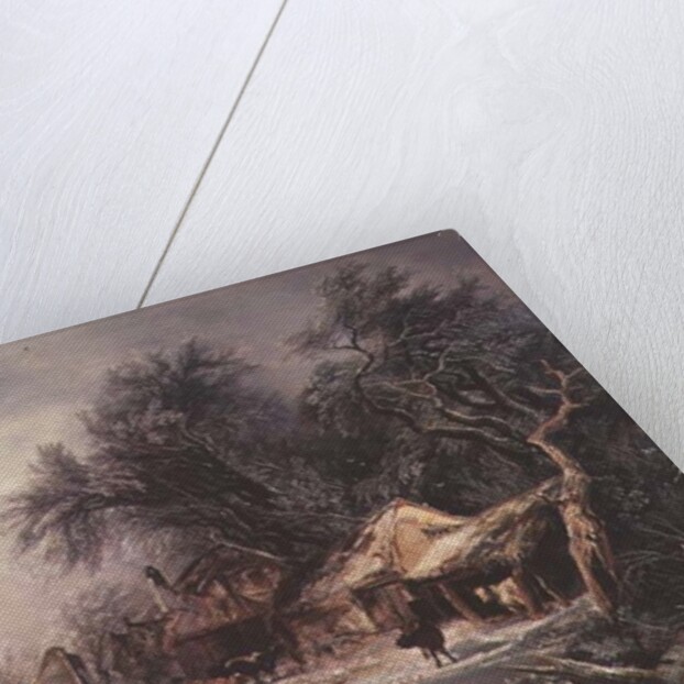 Winter Landscape, 1836 by William James Muller