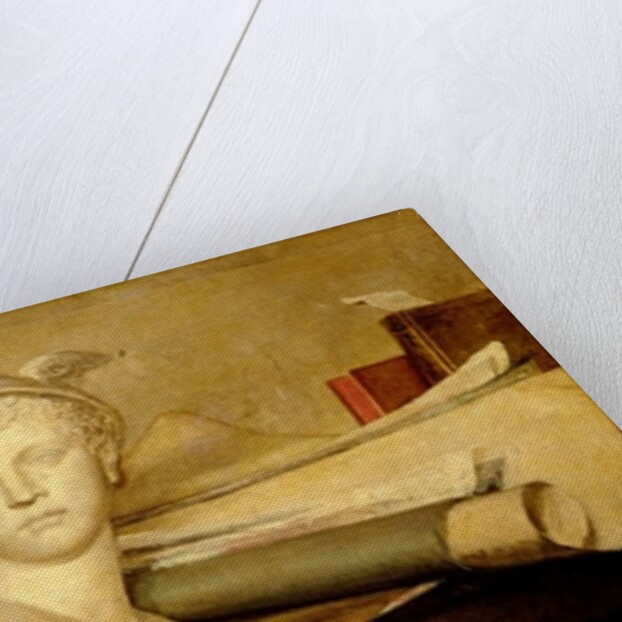 Still Life with Attributes of the Arts by Jean-Baptiste Simeon Chardin