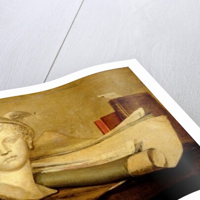 Still Life with Attributes of the Arts by Jean-Baptiste Simeon Chardin