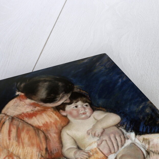 Mother and Child, c.1890 by Mary Stevenson Cassatt