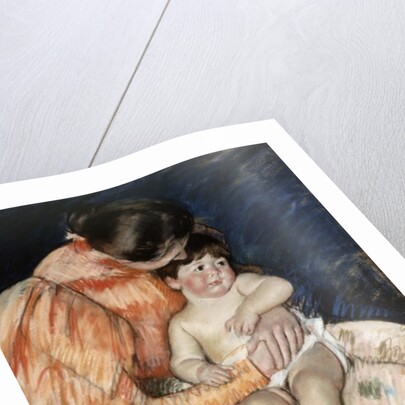 Mother and Child, c.1890 by Mary Stevenson Cassatt