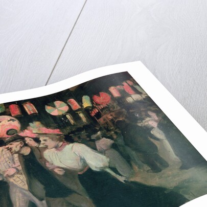 The 14th July 1895 by Theophile Alexandre Steinlen