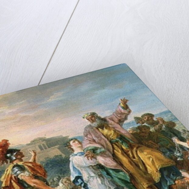 The Death of Calanus, 1779 by Jacques Antoine Beaufort