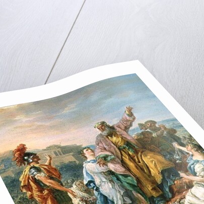 The Death of Calanus, 1779 by Jacques Antoine Beaufort