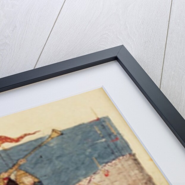 Ms 7926 206 f.149 Mongols besieging a citadel, c.1252-60 by Persian School