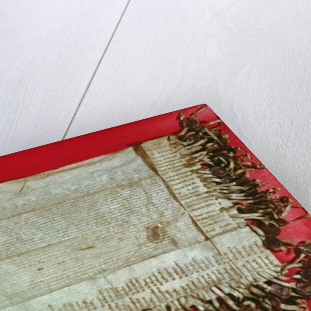 Medieval letter of protest from the Bohemian nobility objecting to the Council of Constance's treatment of John Huss, 1415-16 by Anonymous