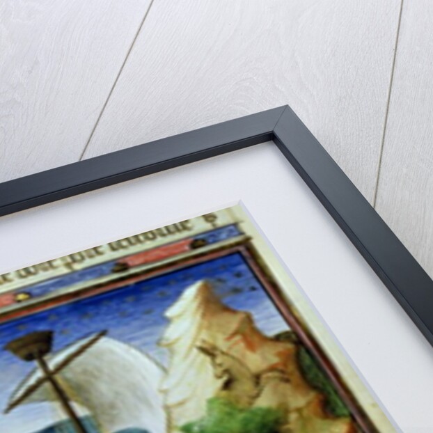 Navigators using an astrolabe in the Indian Ocean, c.1410-12 by Boucicaut Master