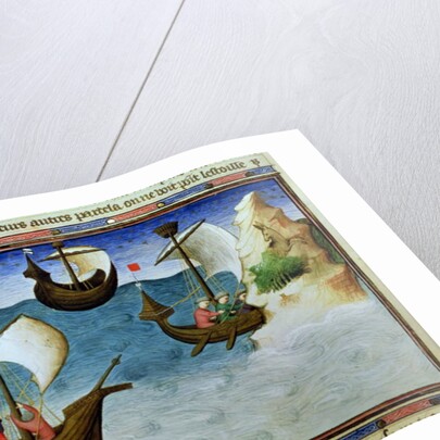 Navigators using an astrolabe in the Indian Ocean, c.1410-12 by Boucicaut Master