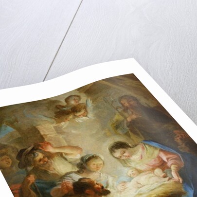 Adoration of the Shepherds by Mariano Salvador de Maella