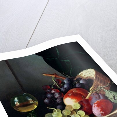 Grapes and plums by Edward Ladell