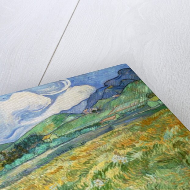 Landscape from Saint-Remy, 1889 by Vincent van Gogh