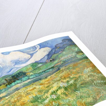 Landscape from Saint-Remy, 1889 by Vincent van Gogh