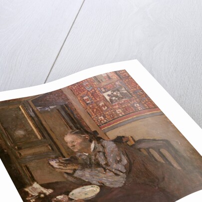 Madame Vuillard with a bowl, 1898 by Edouard Vuillard