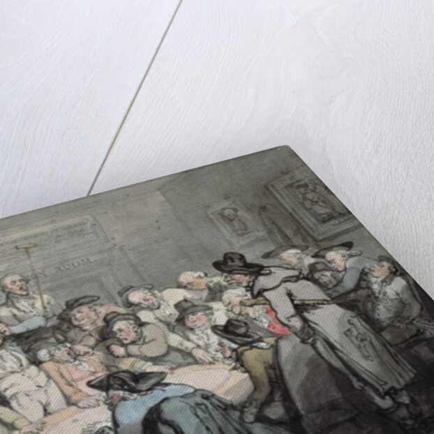 The Hazard Room by Thomas Rowlandson