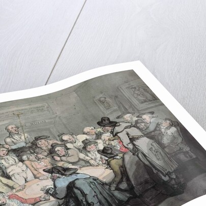 The Hazard Room by Thomas Rowlandson