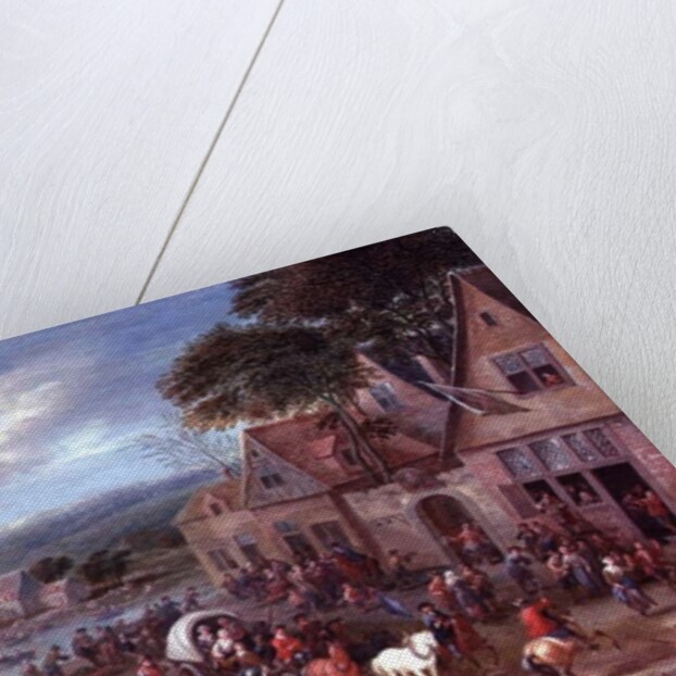 A Village Fair by Mathys Schoevaerdts