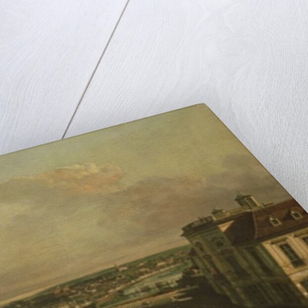 The Kaunitz Palace and Garden, Vienna, 1759/60 by Bernardo Bellotto