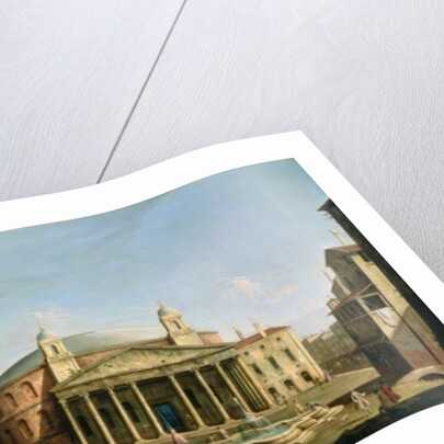 The Pantheon in Rome by Bernardo Bellotto