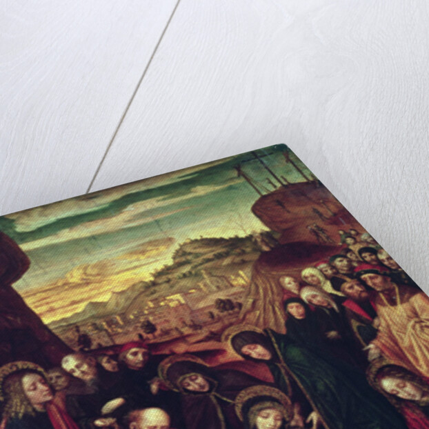 Lamentation of the Dead Christ by Ambrogio Borgognone