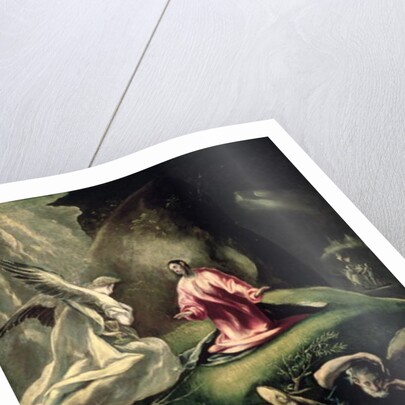 The Agony in the Garden by El (1541-1614) Greco