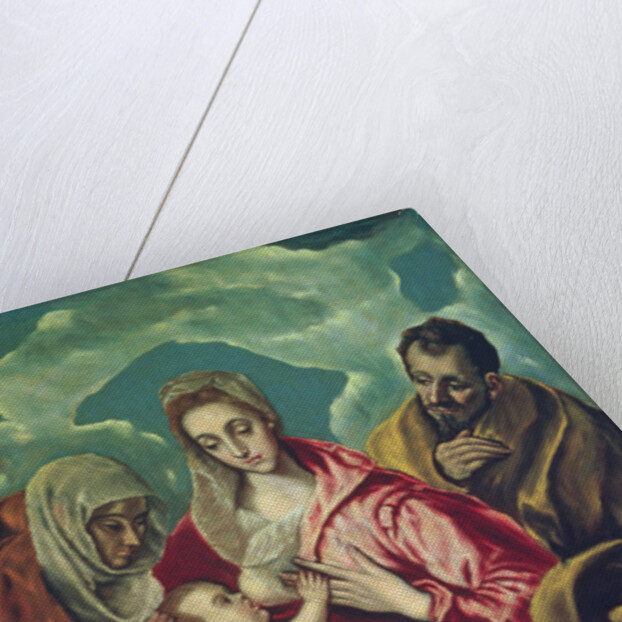 The Holy Family with St. Elizabeth by El Greco