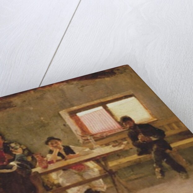 Revellers in a Pub, 1888 by Simon Hollosy