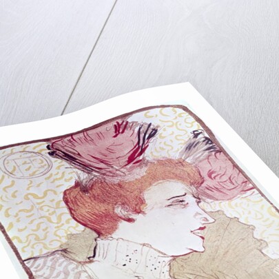 Portrait of Marcelle Lendor, 1895 by Henri de Toulouse-Lautrec