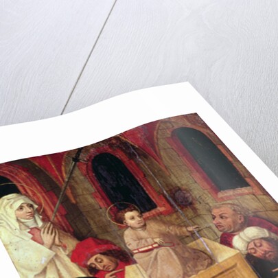 The Twelve Year Old Jesus in the Temple by Second Master of Aranyosmarot