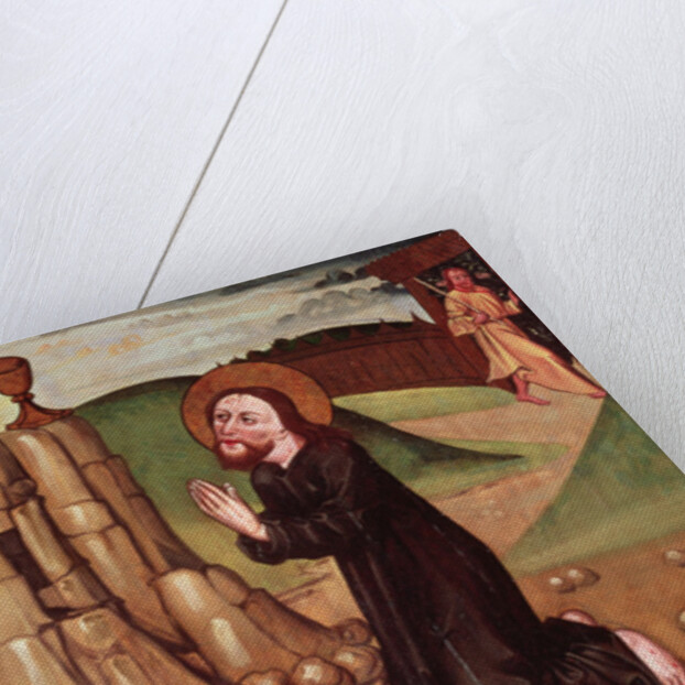 The Agony in the Garden by Master of Janosret