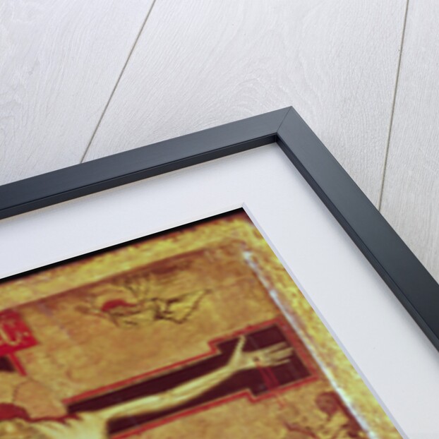 Christ on the Cross, with the Virgin Mary, St. John the Evangelist and Five Angels by Master of the Magdalene Altarpiece