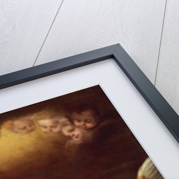 Madonna Wrapping the Christ Child in Swaddling Robes by Bartolome Esteban Murillo