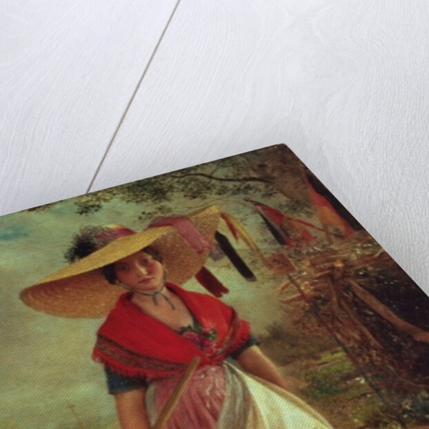 Working Girl, 1848 by Johann Baptist Reiter