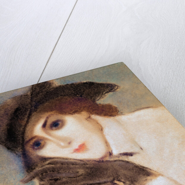 Woman in Black Gloves by Jozsef Rippl-Ronai