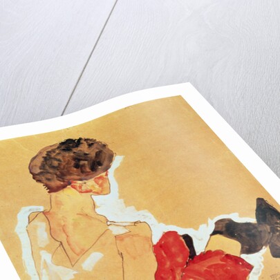 Seated Woman, 1911 by Egon Schiele