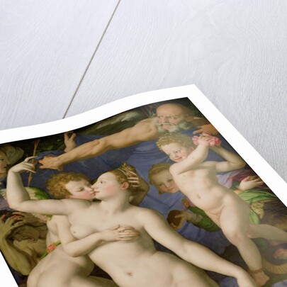 An Allegory with Venus and Cupid, c.1540-45 by Agnolo di Cosimo Bronzino