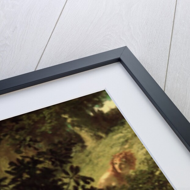 Faun and Nymph, 1868 by Pal Szinyei Merse