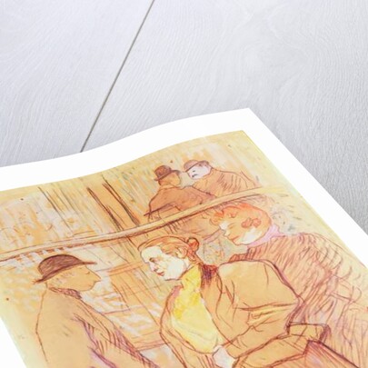 In the Moulin Rouge by Henri de Toulouse-Lautrec