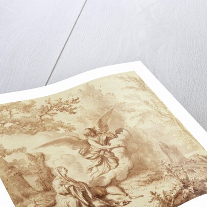 Hagar in the Wilderness by Adriaen van de Velde