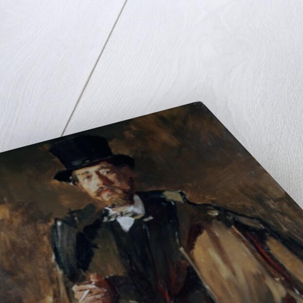 Portrait of Pal Szinyei Merse by Wilhelm Maria Hubertus Leibl